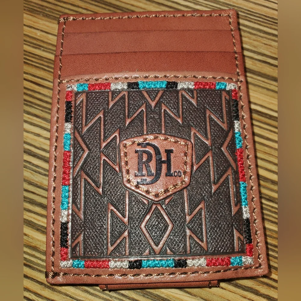 RED DIRT HAT Southwest Card Case & Magnetic Clip